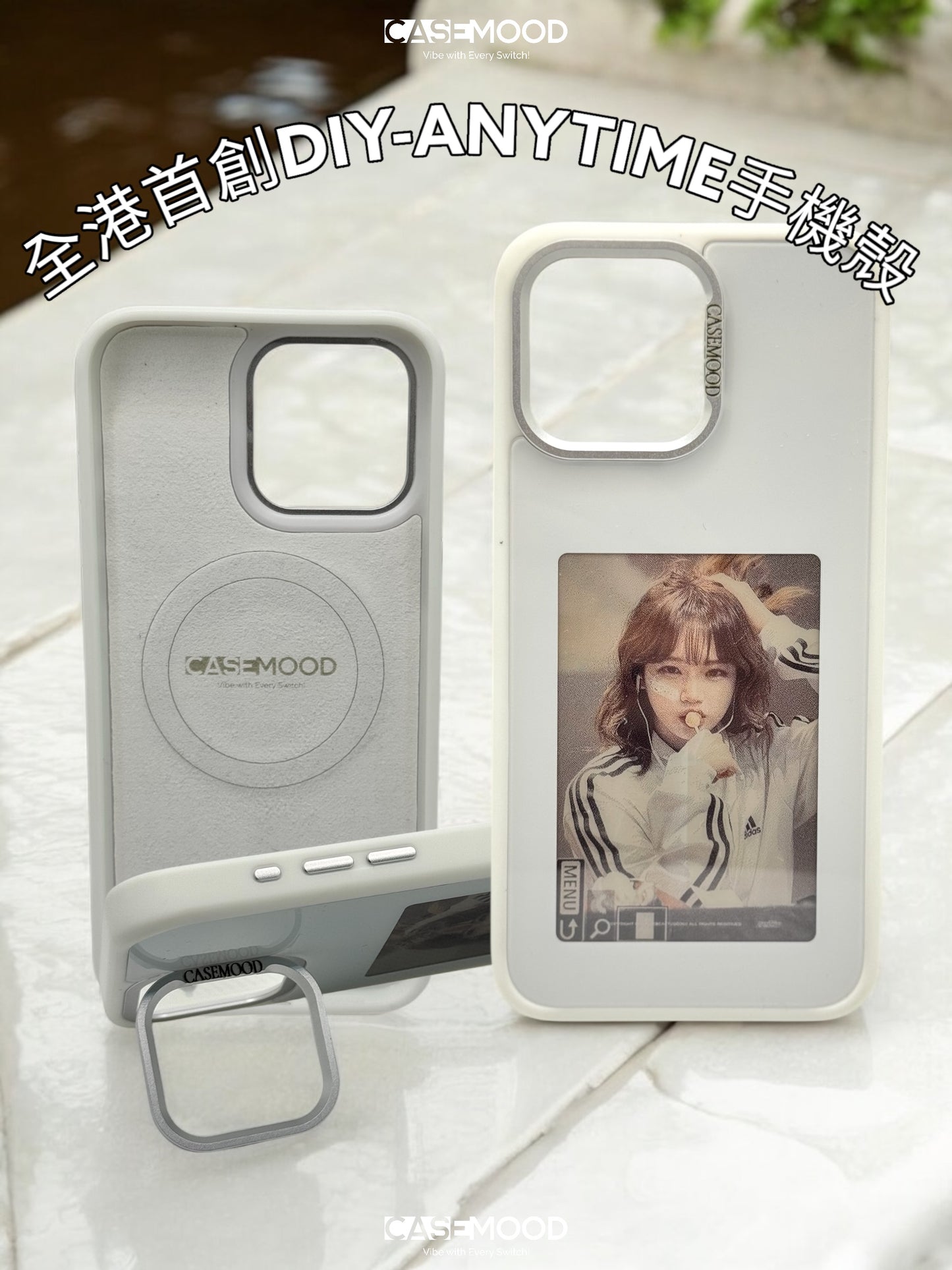 iPhone 16 Series Customizable Case with Adjustable Stand & MagSafe