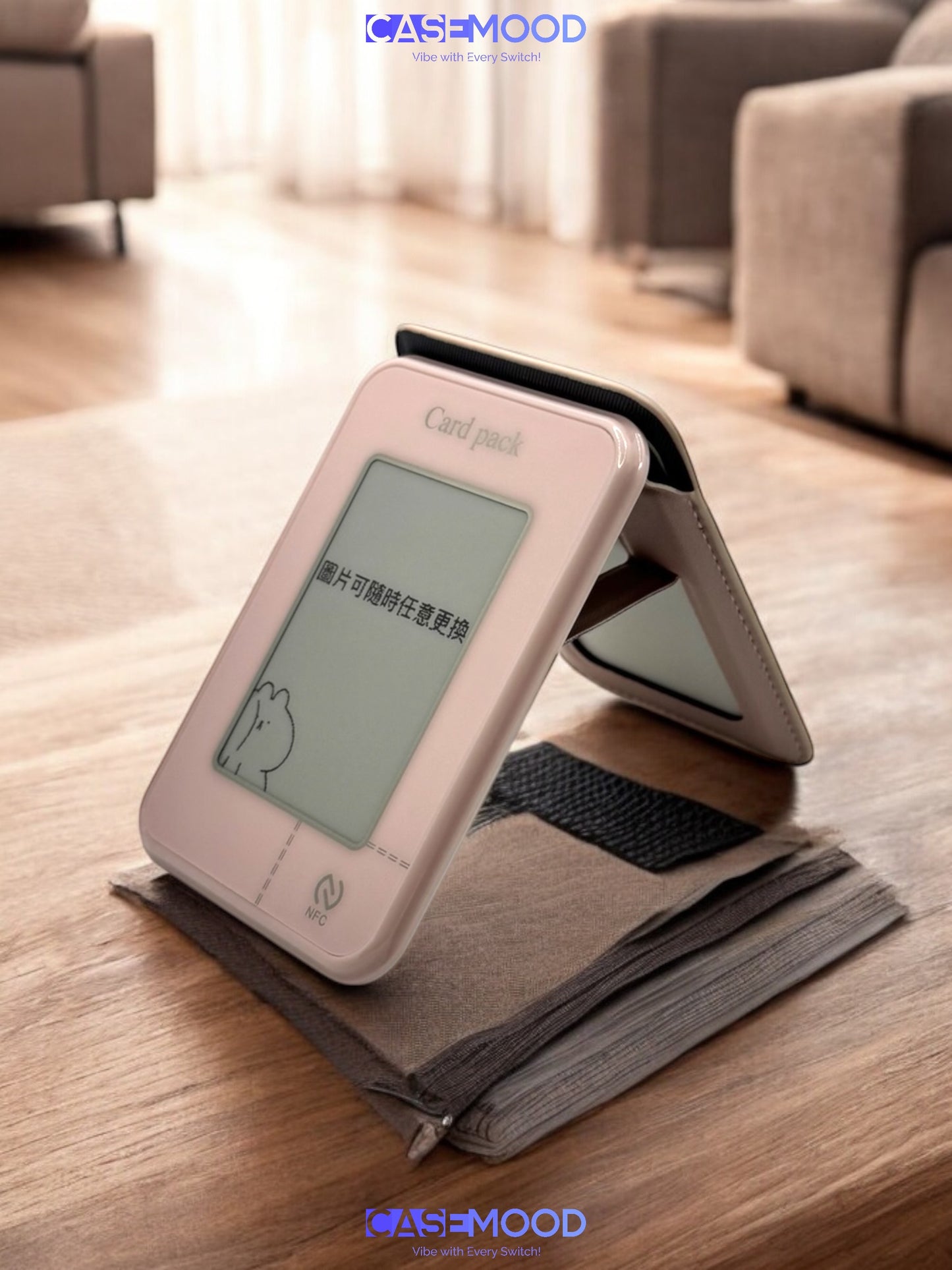 DIY-Anytime MagSafe Card Holder(Pink)
